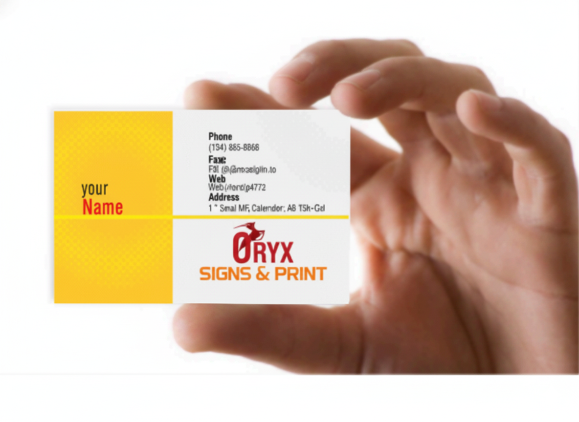 Business Cards sample